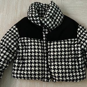 Moncler jacket size 1 gingham print